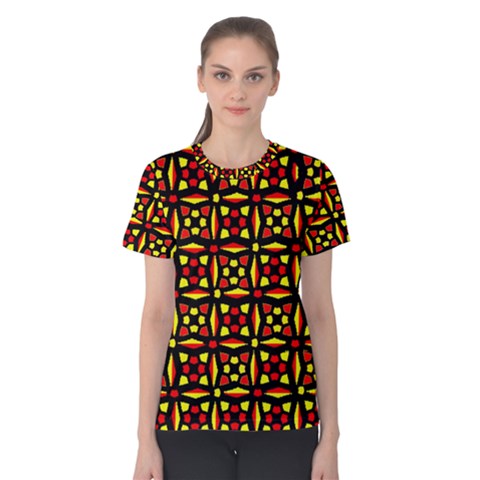 Rby-c-2-7 Women s Cotton Tee by ArtworkByPatrick