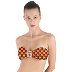 Rby-c-4-9 Twist Bandeau Bikini Top by ArtworkByPatrick