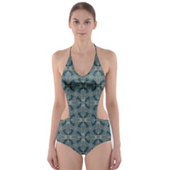 Pattern1 Cut-out One Piece Swimsuit by Sobalvarro