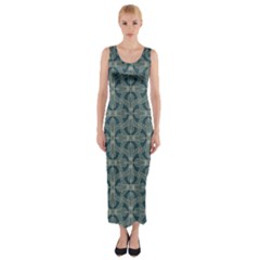 Pattern1 Fitted Maxi Dress by Sobalvarro
