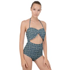 Pattern1 Scallop Top Cut Out Swimsuit by Sobalvarro