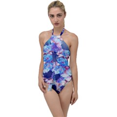 Flowers Go With The Flow One Piece Swimsuit by Sparkle