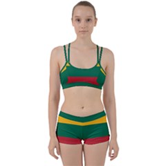Lithuania Flag Perfect Fit Gym Set by FlagGallery