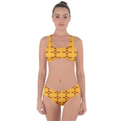 Digital Illusion Criss Cross Bikini Set by Sparkle