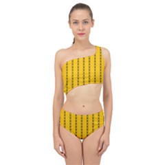 Digital Stars Spliced Up Two Piece Swimsuit