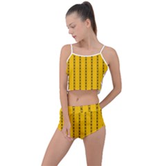 Digital Stars Summer Cropped Co-ord Set by Sparkle