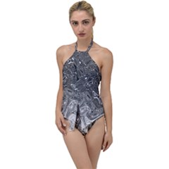 Grey Glow Cartisia Go With The Flow One Piece Swimsuit by Sparkle