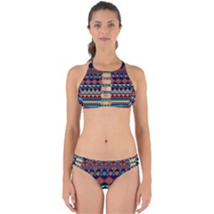 Pattern Tribal Style Perfectly Cut Out Bikini Set by Wegoenart