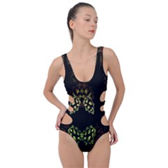 Duckies Side Cut Out Swimsuit by Sparkle