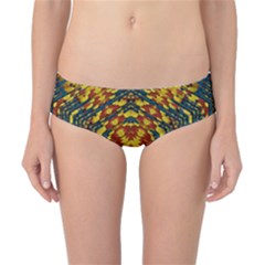 Yuppie And Hippie Art With Some Bohemian Style In Classic Bikini Bottoms by pepitasart