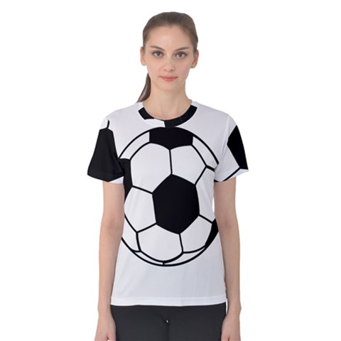 Soccer Lovers Gift Women s Cotton Tee by ChezDeesTees