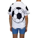 Soccer Lovers Gift Kids  Short Sleeve Swimwear View2