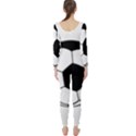 Soccer Lovers Gift Long Sleeve Catsuit View2