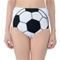 Soccer Lovers Gift Classic High-Waist Bikini Bottoms View1