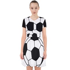 Soccer Lovers Gift Adorable In Chiffon Dress by ChezDeesTees