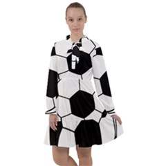 Soccer Lovers Gift All Frills Chiffon Dress by ChezDeesTees