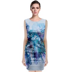 Sea Anemone  Classic Sleeveless Midi Dress by CKArtCreations