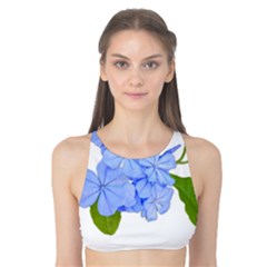 Botanical Floral Print Stylized Photo Tank Bikini Top by dflcprintsclothing