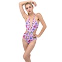 Fashion patch set Plunging Cut Out Swimsuit View1