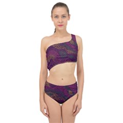 Colorful-abstract-seamless-pattern Spliced Up Two Piece Swimsuit by Vaneshart