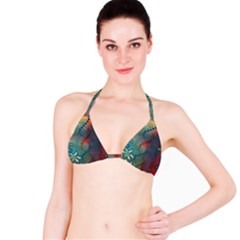 Flower Dna Bikini Top by RobLilly