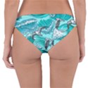 Sea waves seamless pattern Reversible Hipster Bikini Bottoms View2