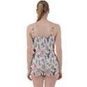 Watercolor floral seamless pattern Tie Front Two Piece Tankini View2