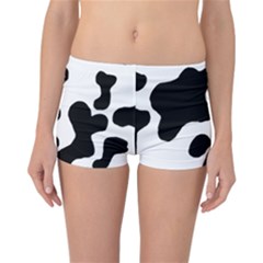Cow Pattern Reversible Boyleg Bikini Bottoms