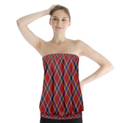 Scottish And Celtic Pattern - Braveheard Is Proud Of You Strapless Top by DinzDas