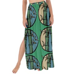 Bamboo Trees - The Asian Forest - Woods Of Asia Maxi Chiffon Tie-up Sarong by DinzDas