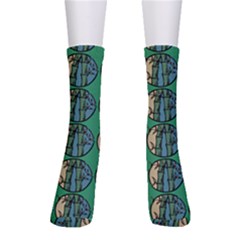 Bamboo Trees - The Asian Forest - Woods Of Asia Men s Crew Socks by DinzDas