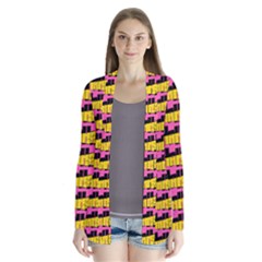 Haha - Nelson Pointing Finger At People - Funny Laugh Drape Collar Cardigan by DinzDas
