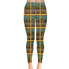 More Nature - Nature Is Important For Humans - Save Nature Leggings  by DinzDas