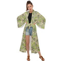 Camouflage Urban Style And Jungle Elite Fashion Maxi Kimono by DinzDas