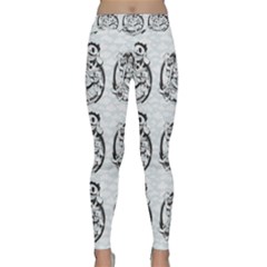 Monster Party - Hot Sexy Monster Demon With Ugly Little Monsters Classic Yoga Leggings by DinzDas