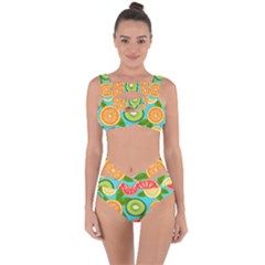 Fruit Love Bandaged Up Bikini Set  by designsbymallika