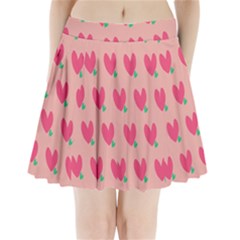 Hearts Pleated Mini Skirt by tousmignonne25