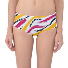 Painted Shades Mid-waist Bikini Bottoms by designsbymallika