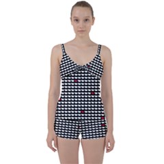 Herd Immunity Tie Front Two Piece Tankini by helendesigns