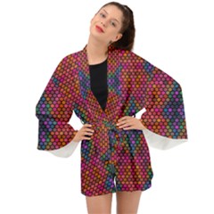 Hexxogons Long Sleeve Kimono by Sparkle