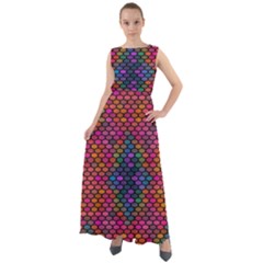 Hexxogons Chiffon Mesh Boho Maxi Dress by Sparkle