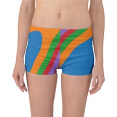 Rainbow Road Reversible Boyleg Bikini Bottoms by Sparkle