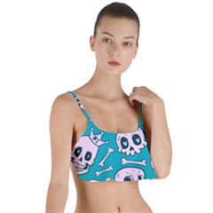 Skull Layered Top Bikini Top  by Sobalvarro