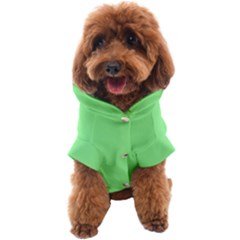 Mint Green Color Dog Coat by SpinnyChairDesigns