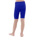 Cobalt Blue Color Stripes Kids  Mid Length Swim Shorts View2