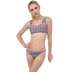 Colorful Boho Pattern The Little Details Bikini Set by SpinnyChairDesigns