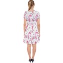 Pink Wildflower Print Adorable in Chiffon Dress View2