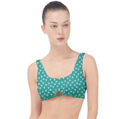 Biscay Green White Floral Print The Little Details Bikini Top