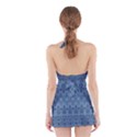 Boho Denim Blue Halter Dress Swimsuit  View2