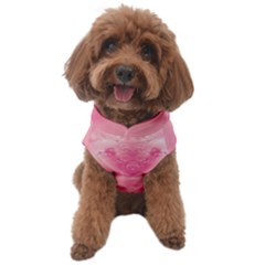 Pink Floral Pattern Dog Sweater by SpinnyChairDesigns